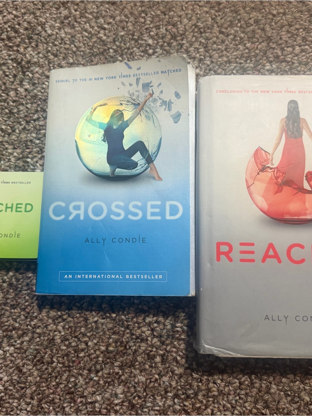 The Matched Series by Ally Condie Paperback Books